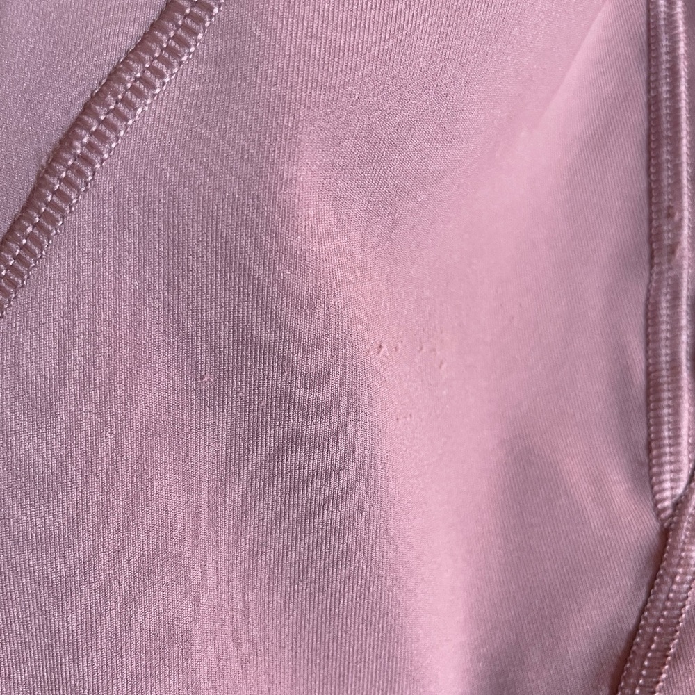 Lululemon Time To Sweat Crop 23" Red Dust Pant. Size 4 - Picture 9 of 11